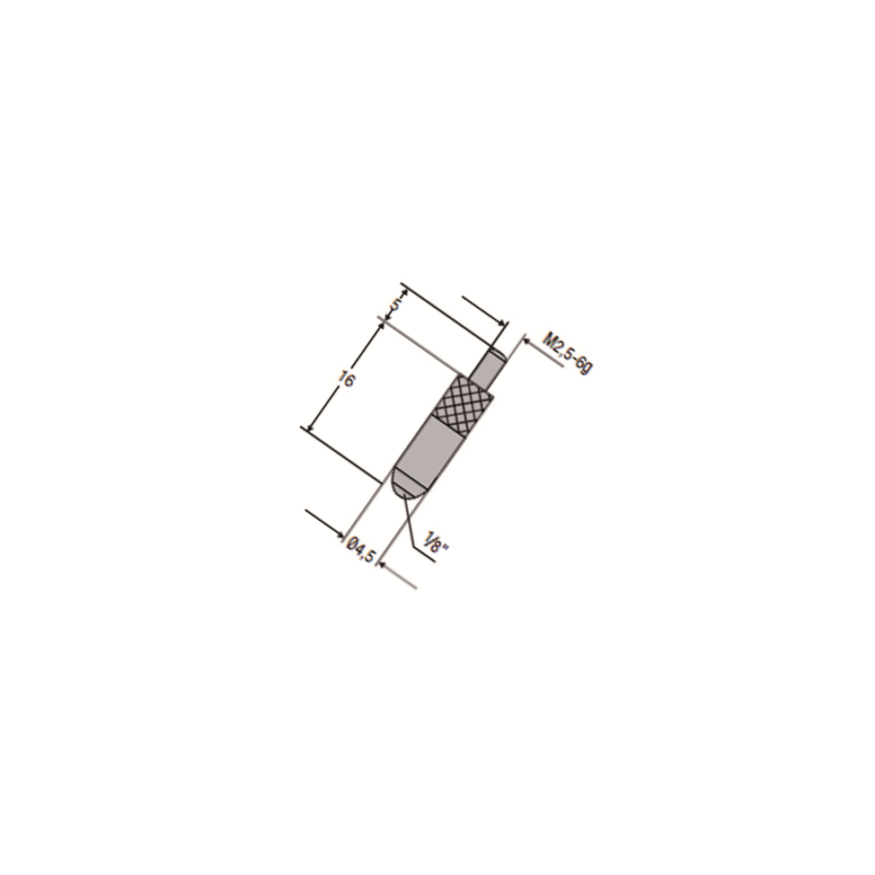 PREISSER/派尔沙 钢测头 钢测头 0710 177 1件